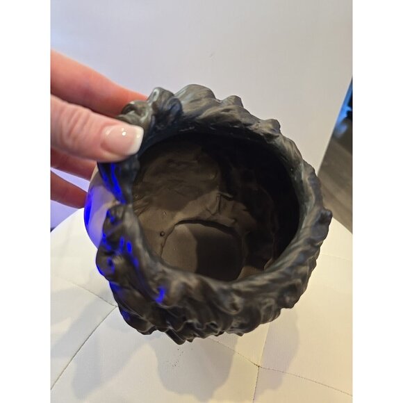 Edgar Allan Poe Poetic Head Bust Statue Nevermore Gothic Plant Holder Home Decor - Picture 8 of 10